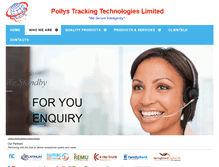 Tablet Screenshot of pollystracking.com
